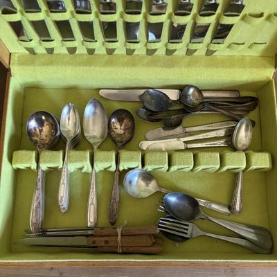 LOT 93: Vintage Utensil including USN Forks & Spoons