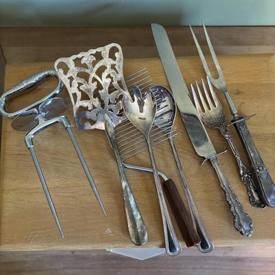 LOT 93: Vintage Utensil including USN Forks & Spoons