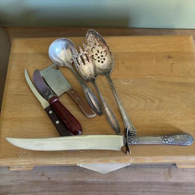 LOT 93: Vintage Utensil including USN Forks & Spoons