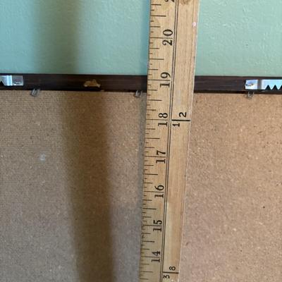 LOT 94 Vintage Floral book Holder, Woven Baskets, Embellished Woven Sewing Baskets, Framed Robert Gardinier 12 Months of Flowers May rint