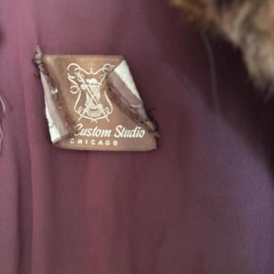 LOT 101: Vintage Fur Collection: Brainin Furs Inc of Vineland Coat & Evans Custom Studio