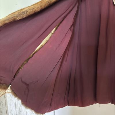 LOT 101: Vintage Fur Collection: Brainin Furs Inc of Vineland Coat & Evans Custom Studio