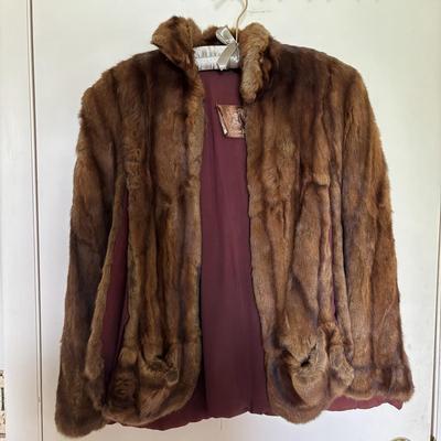 LOT 101: Vintage Fur Collection: Brainin Furs Inc of Vineland Coat & Evans Custom Studio