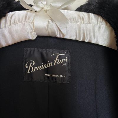 LOT 101: Vintage Fur Collection: Brainin Furs Inc of Vineland Coat & Evans Custom Studio