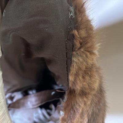 LOT 103: Mink Stole by Finkel's Fur Factory, Camden NJ & Monogramed Fur Coat