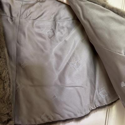 LOT 103: Mink Stole by Finkel's Fur Factory, Camden NJ & Monogramed Fur Coat