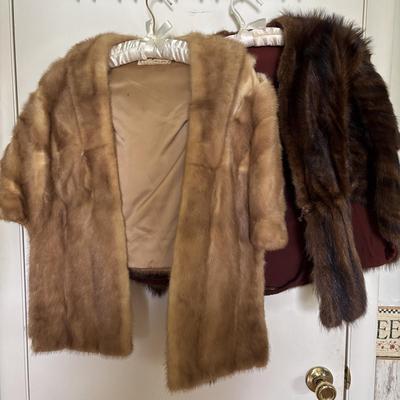 LOT 104: Fur/Mink Stole Collection: Ritter Bros., New York & Penn-Fifth Avenue, New York