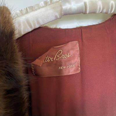 LOT 104: Fur/Mink Stole Collection: Ritter Bros., New York & Penn-Fifth Avenue, New York