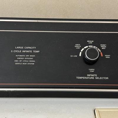 LOT 106: Whirlpool Electric Dryer LE6810XSWO