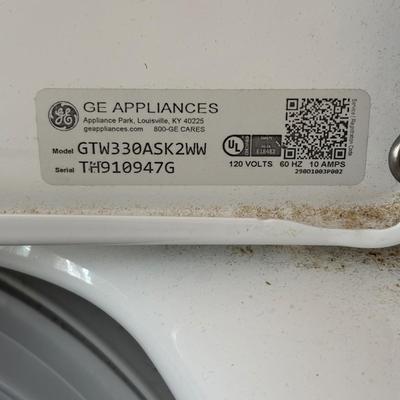 LOT 107: GE Washing Machine GTW330ASK2WW