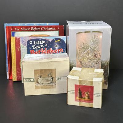 LOT 121: Charming Tails By Fitz & Floyd Christmas and Easter Figurines