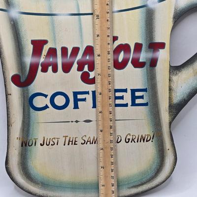 LOT 128: I Love Lucy and Lucy Loves Muffins/ Keurig Coffee Maker, Muffin Maker, "Lucy" Items, Coffee Sign, and Clock