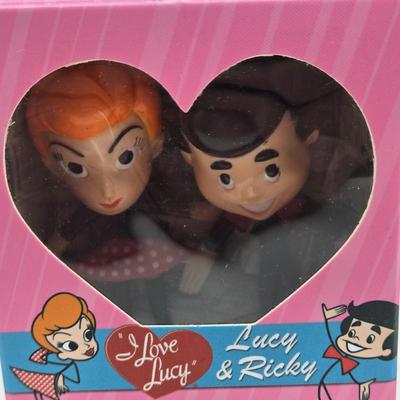 LOT 128: I Love Lucy and Lucy Loves Muffins/ Keurig Coffee Maker, Muffin Maker, "Lucy" Items, Coffee Sign, and Clock