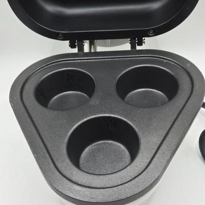 LOT 128: I Love Lucy and Lucy Loves Muffins/ Keurig Coffee Maker, Muffin Maker, "Lucy" Items, Coffee Sign, and Clock