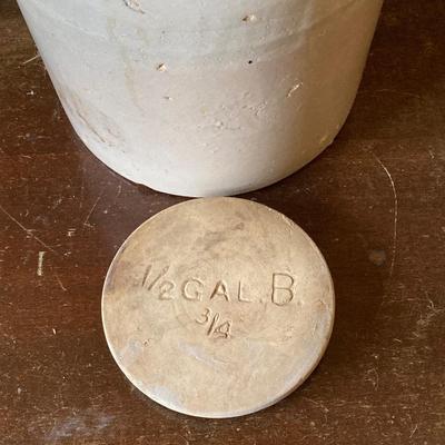 LOT 163: Pair of Vintage Crocks / Jugs