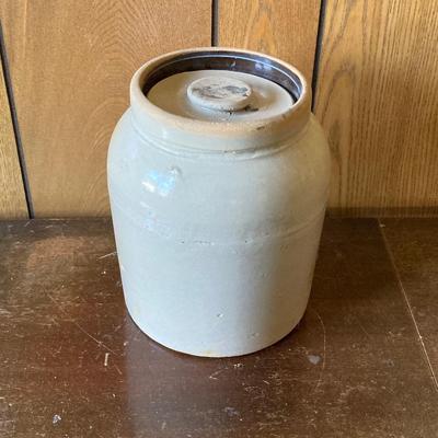 LOT 163: Pair of Vintage Crocks / Jugs