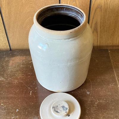 LOT 163: Pair of Vintage Crocks / Jugs