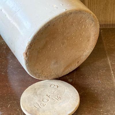 LOT 163: Pair of Vintage Crocks / Jugs