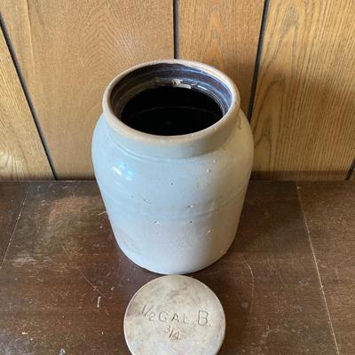 LOT 163: Pair of Vintage Crocks / Jugs