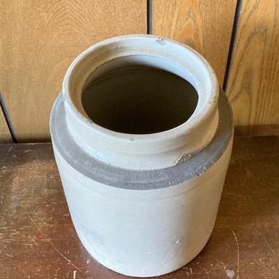 LOT 164: Collection of Three Vintage Crocks