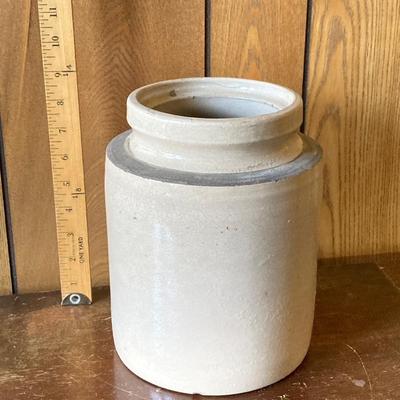 LOT 164: Collection of Three Vintage Crocks