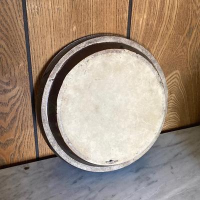 LOT 165: Vintage Brown Glazed Ceramic Animal Feeder