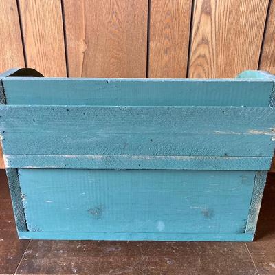 LOT 170: Primitive Collection - Painted Mini Wood Pie Safe, Thread / Wood Spool Lamp and More