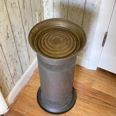 LOT 177: Brass Cane / Umbrella Holder with Collection of Wooden Canes