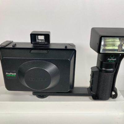 LOT 179: Vintage Polaroid Collection - Pro Pack Camera, Supercolor 635CL and Film