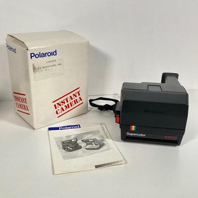 LOT 179: Vintage Polaroid Collection - Pro Pack Camera, Supercolor 635CL and Film