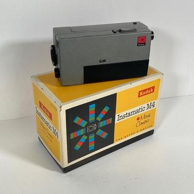 LOT 180: Vintage Cameras - Kodak Instamatic M4, Brownie Hawkeye, Duaflex III, Revere Automatic 500, Westinghouse No. 5 Flash Bulbs and More