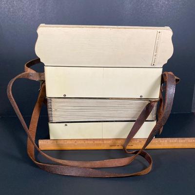 LOT 185: Vintage Hohner Accordion in Case