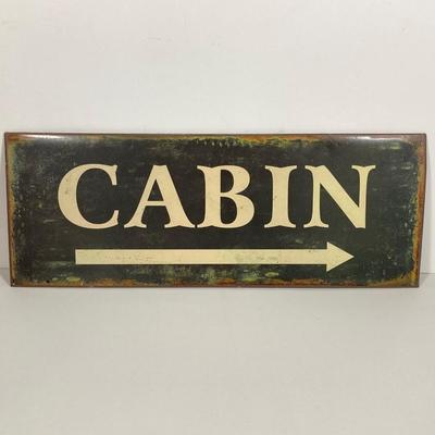 LOT 188: Handcrafted Log Style Side Table, Mountains / Cabin Wall Decor and Collection of Books