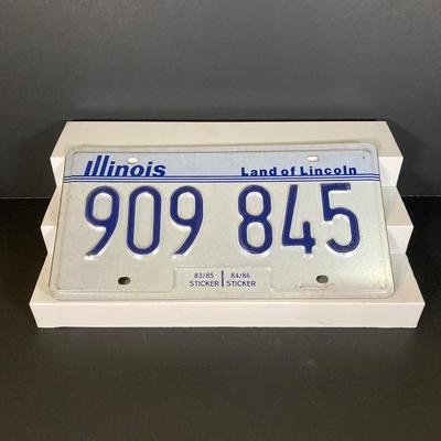 LOT 189: Collection of Vintage License Plates