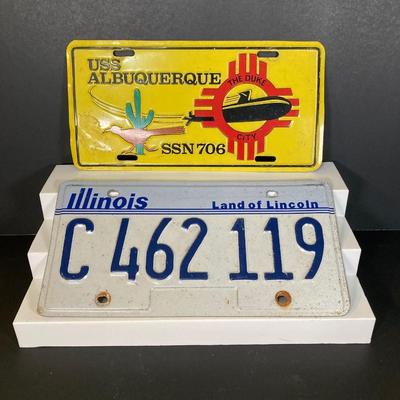 LOT 189: Collection of Vintage License Plates