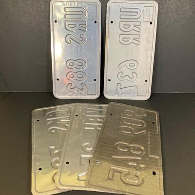 LOT 189: Collection of Vintage License Plates