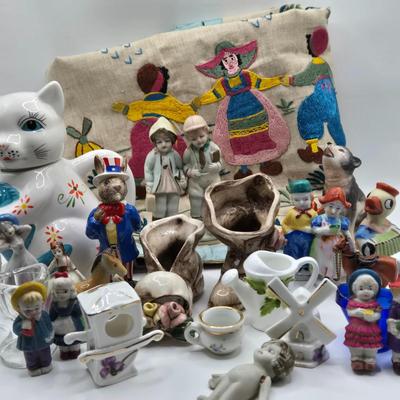 LOT 193: Figurine Collection & More: Made in Occupied Japan, Royal Dalton, Capodimonte, Lenox, Limoges, Maruri Masterpiece