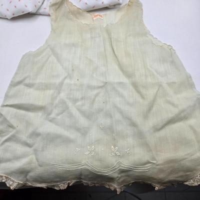 LOT 195: Small Vintage Dolls, Clothing, and Accessories