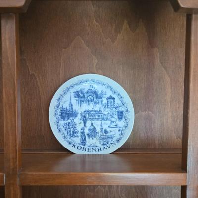 LOT 197: Wooden Display Shelf and Multiple Nik Naks