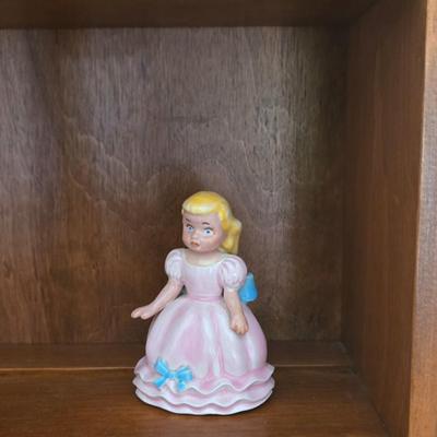 LOT 197: Wooden Display Shelf and Multiple Nik Naks