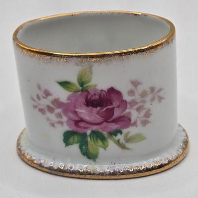 LOT 202: Beautiful San Francisco Music Box, Vintage Violet Trinket Dish, Menu Board with Place-settings, Vintage shoe Clips, and So Much...