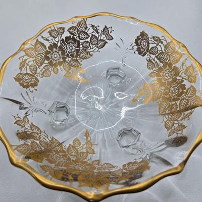 LOT 202: Beautiful San Francisco Music Box, Vintage Violet Trinket Dish, Menu Board with Place-settings, Vintage shoe Clips, and So Much...