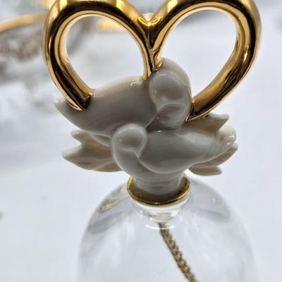 LOT 202: Beautiful San Francisco Music Box, Vintage Violet Trinket Dish, Menu Board with Place-settings, Vintage shoe Clips, and So Much...