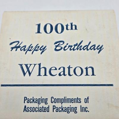 LOT 203: Pear Paperweight from Wheaton Village, Wheaton Glass Paperweight, Wheaton Glass 100th Anniversary Paperweight and Grand army...