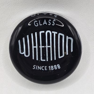 LOT 203: Pear Paperweight from Wheaton Village, Wheaton Glass Paperweight, Wheaton Glass 100th Anniversary Paperweight and Grand army...