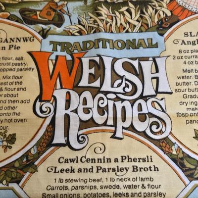 LOT Kitchen Lot with Apple Clock, Tupperware Jell-o Mold, Serving Plates, Cannister with Match Collection, and More