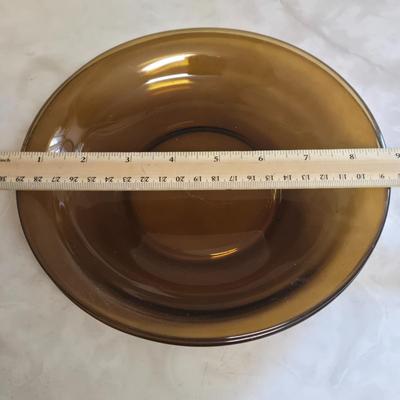 LOT Kitchen Lot with Apple Clock, Tupperware Jell-o Mold, Serving Plates, Cannister with Match Collection, and More