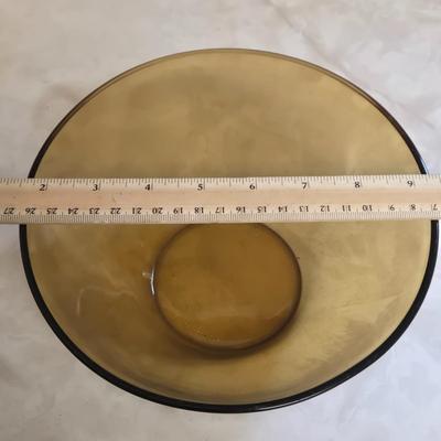 LOT Kitchen Lot with Apple Clock, Tupperware Jell-o Mold, Serving Plates, Cannister with Match Collection, and More