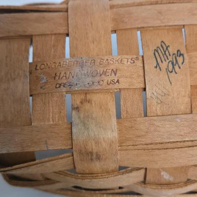 LOT Kitchen Lot with Apple Clock, Tupperware Jell-o Mold, Serving Plates, Cannister with Match Collection, and More