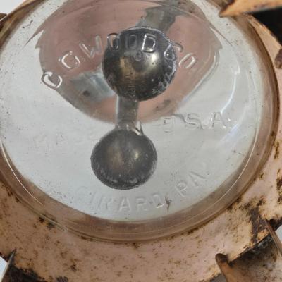 LOT 207: Vintage Toys Including C.G. Wood Company Ringer Washer, Plush Mechanical Dog, Roly Poly Clown, and More